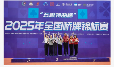 江蘇潤(rùn)泰橋牌女隊(duì)包攬女子雙人賽冠亞軍